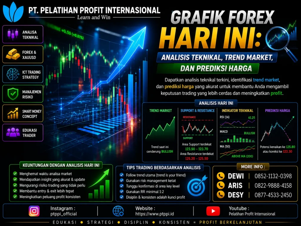 Grafik Forex Hari Ini: Analisis Teknikal, Trend Market, dan Prediksi Harga