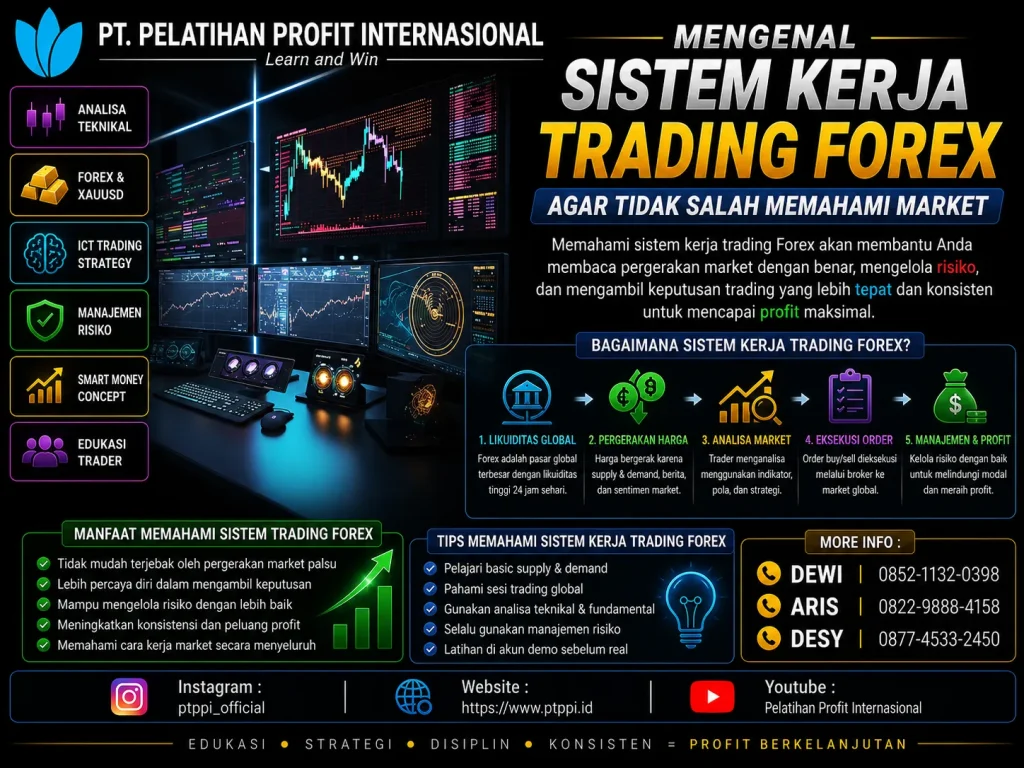 Mengenal Sistem Kerja Trading Forex agar Tidak Salah Memahami Market