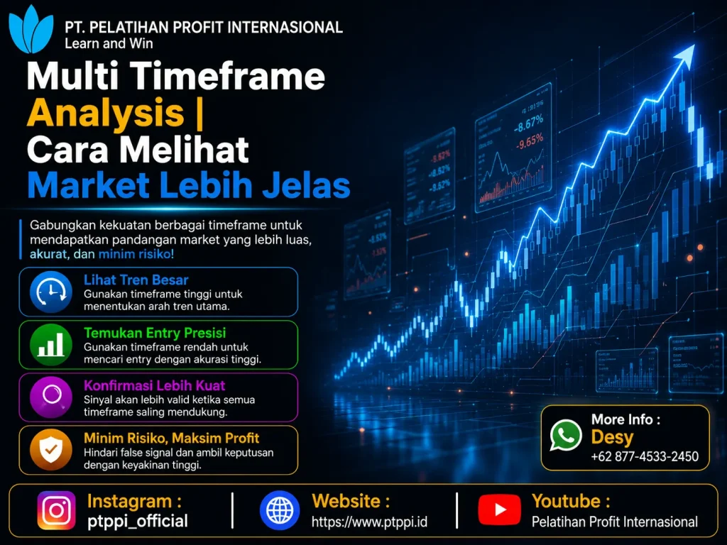 Multi Timeframe Analysis | Cara Melihat Market Lebih Jelas