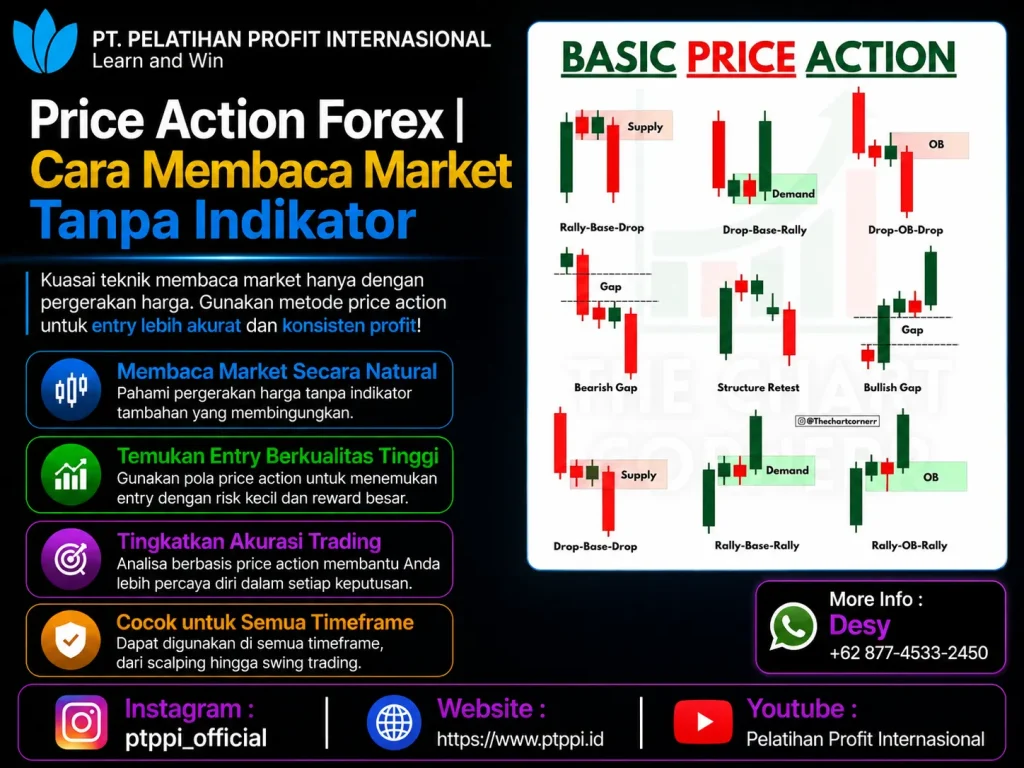 Price Action Forex | Cara Membaca Market Tanpa Indikator