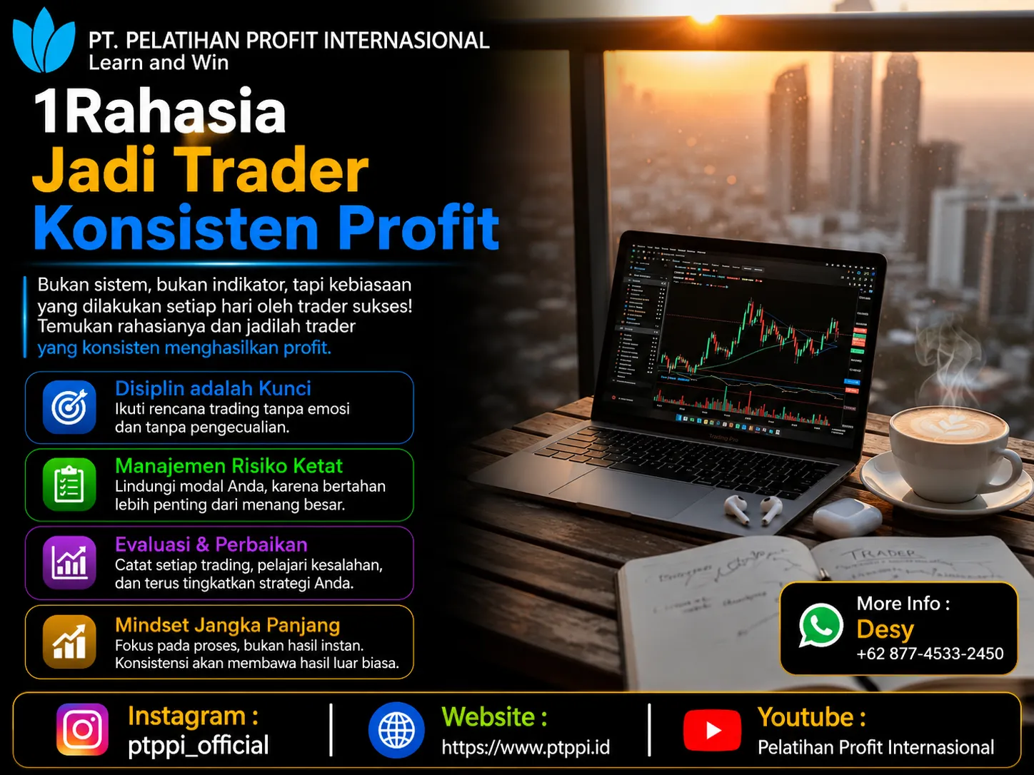 Rahasia Jadi Trader Konsisten Profit