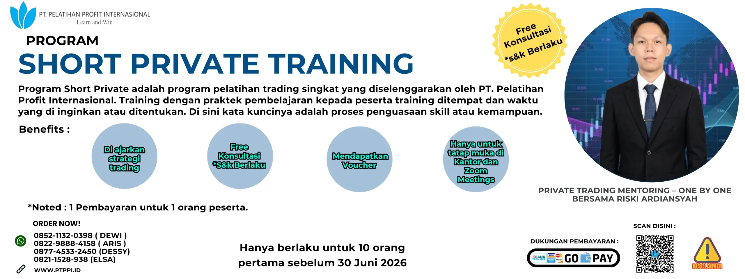 SHORT PRIVATE TRAINING