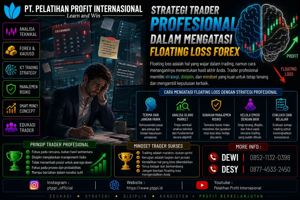 Strategi Trader Profesional dalam Mengatasi Floating Loss Forex