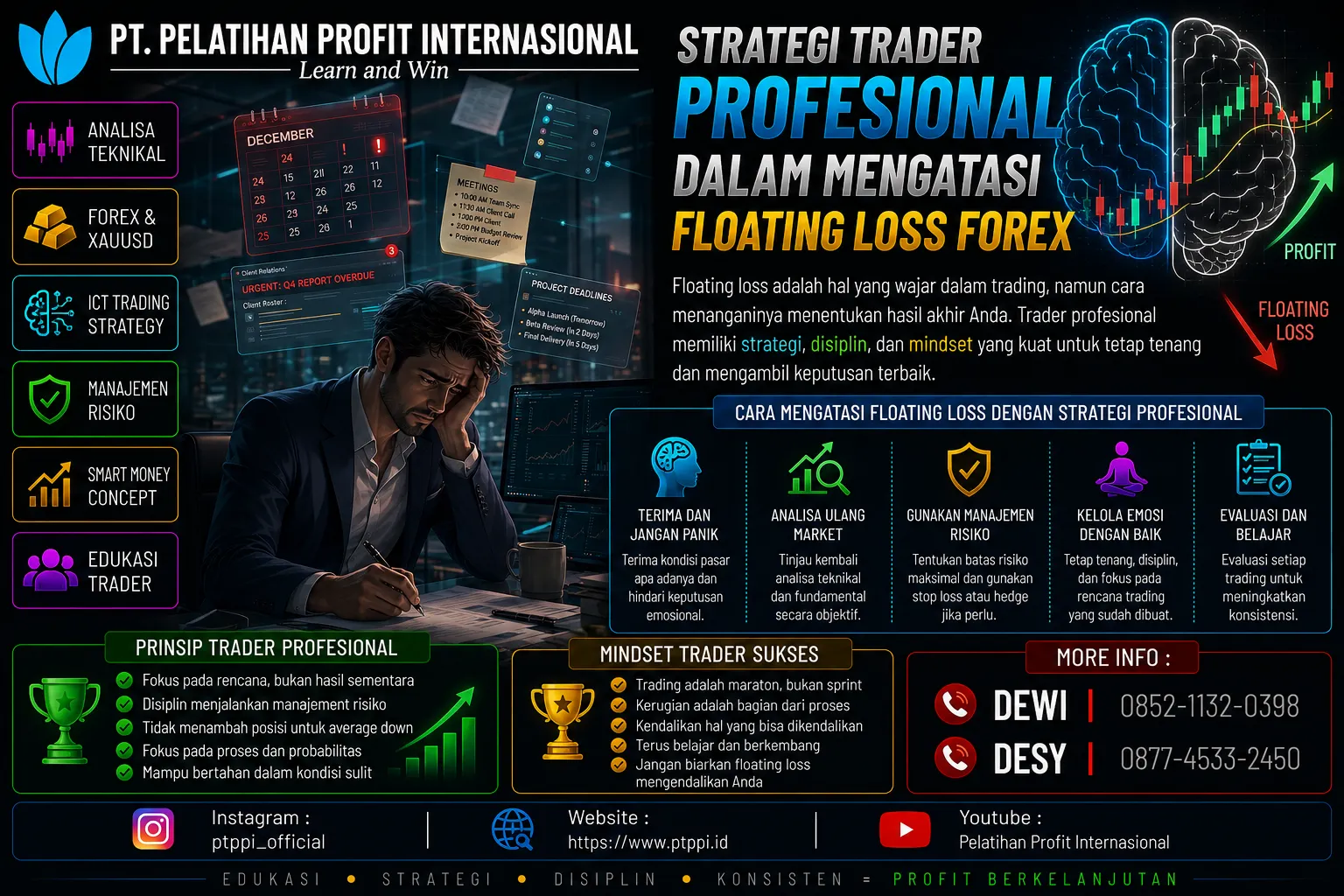 Strategi Trader Profesional dalam Mengatasi Floating Loss Forex