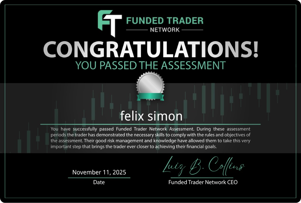 Funded Trader Certificate