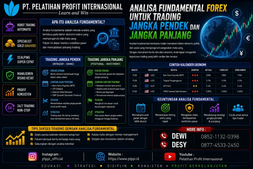 Analisa Fundamental Forex untuk Trading Jangka Pendek dan Jangka Panjang