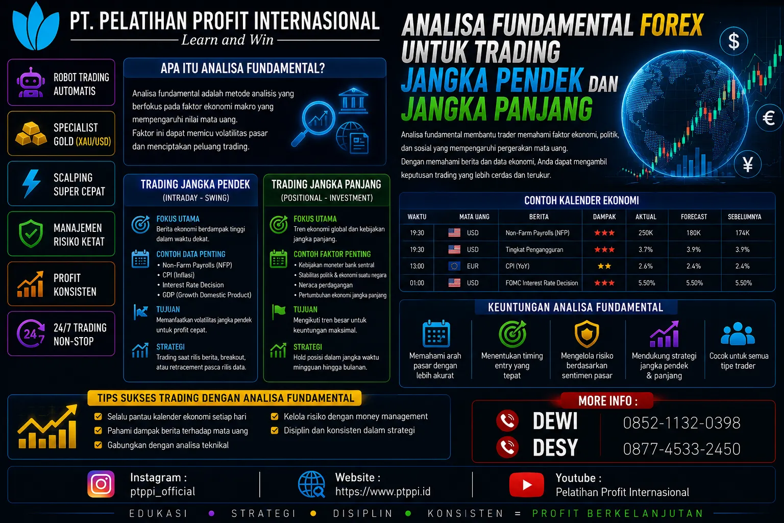 Analisa Fundamental Forex untuk Trading Jangka Pendek dan Jangka Panjang