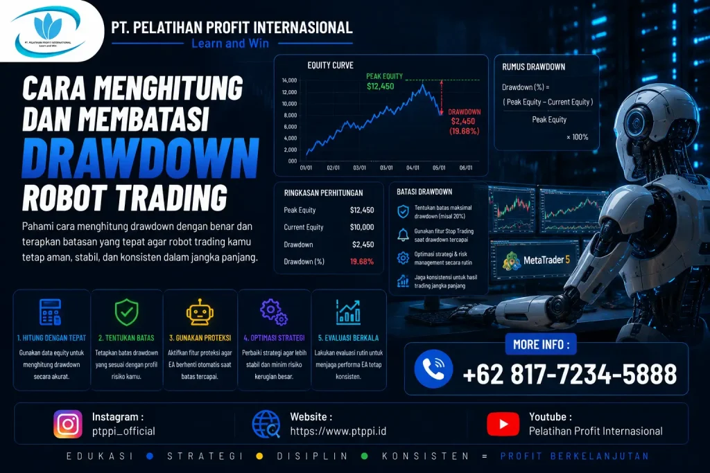 Cara Menghitung dan Membatasi Drawdown Robot Trading