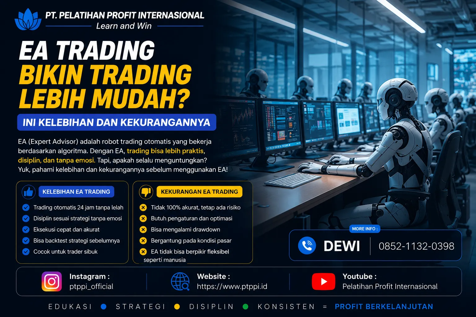 EA Trading Bikin Trading Lebih Mudah? Ini Kelebihan dan Kekurangannya
