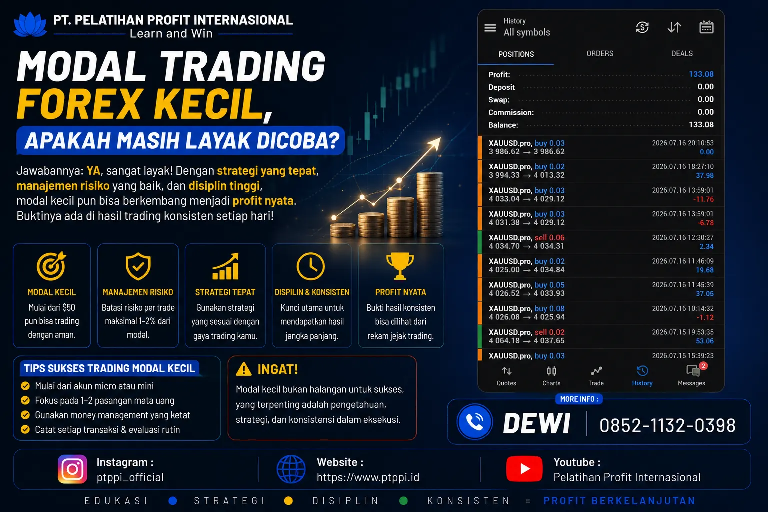 Cara Riset Prop Firm Terpercaya Sebelum Mulai Evaluasi