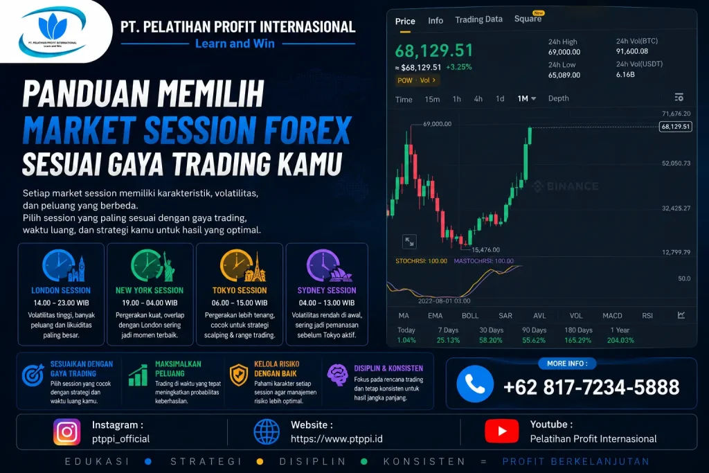Panduan Memilih Market Session Forex Sesuai Gaya Trading Kamu