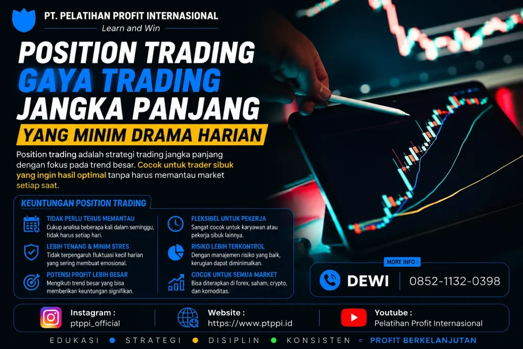 Position Trading Gaya Trading Jangka Panjang yang Minim Drama Harian