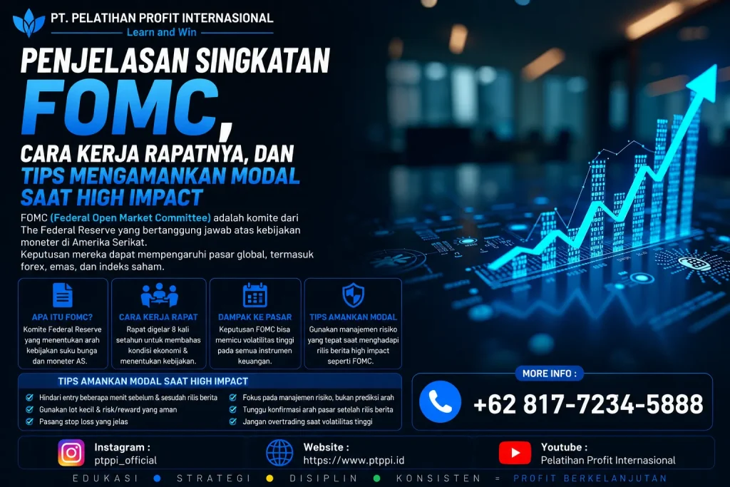 Singkatan FOMC, Cara Kerja Rapatnya, dan Tips Mengamankan Modal Saat High Impact