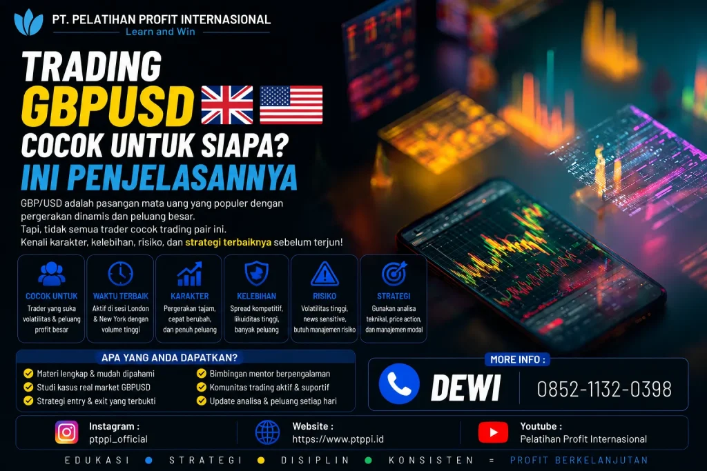 Trading GBPUSD Cocok untuk Siapa? Ini Penjelasannya