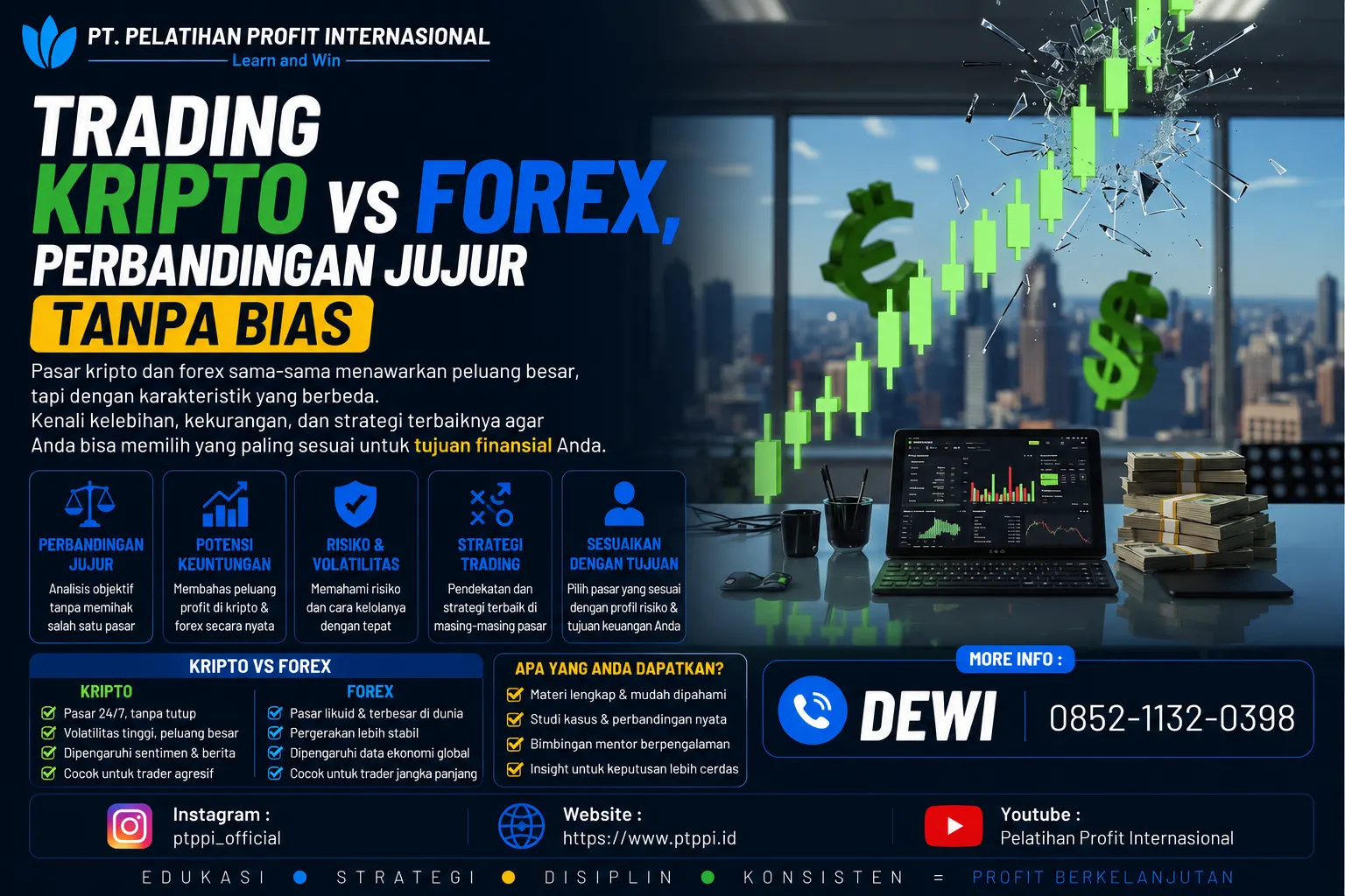 Trading Kripto vs Forex, Perbandingan Jujur Tanpa Bias