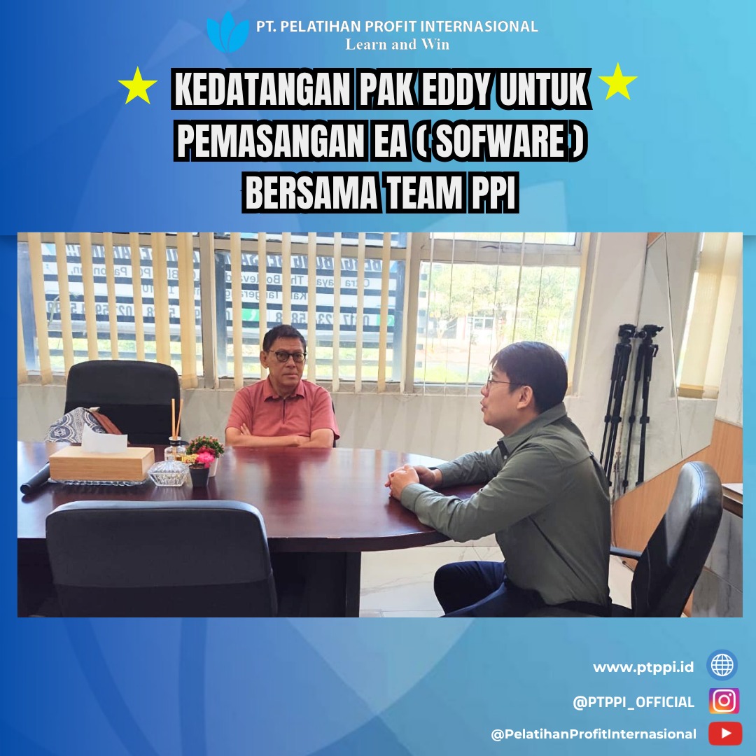 Pemasangan EA Software Bersama Team PPI