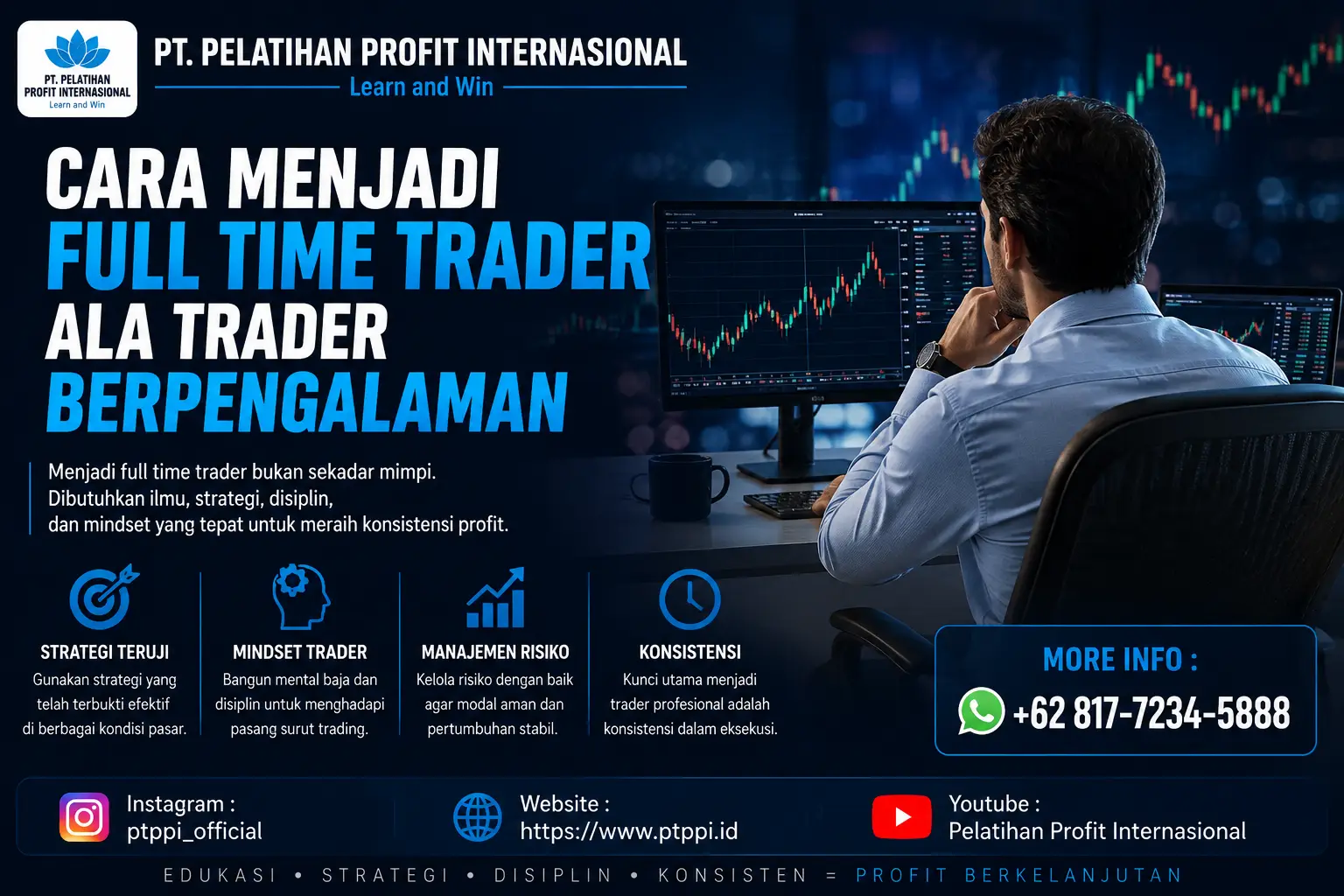 Cara Menjadi Full Time Trader ala Trader Berpengalaman