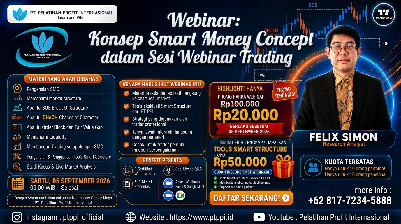 Memahami Konsep Smart Money Concept dalam Sesi Webinar Trading