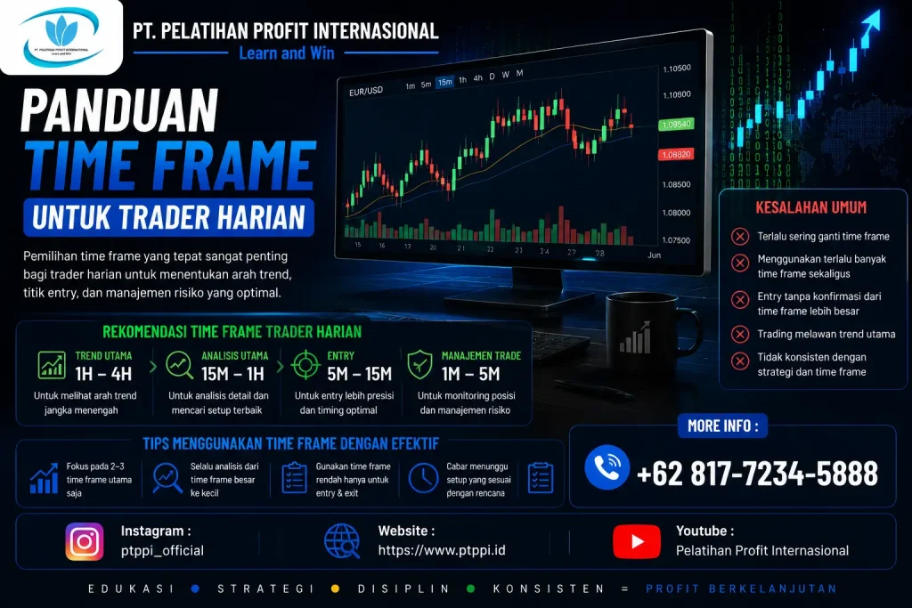 Panduan Time Frame untuk Trader Harian