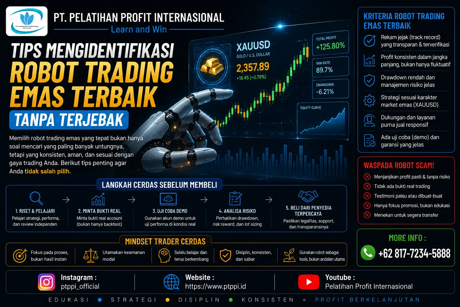 Tips Mengidentifikasi Robot Trading Emas Terbaik Tanpa Terjebak