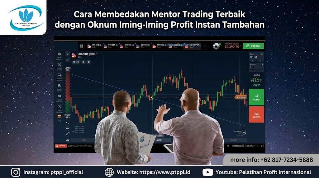 Cara Membedakan Mentor Trading Terbaik dengan Oknum Iming-Iming Profit Instan
