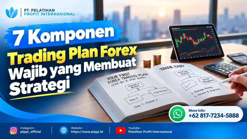 7 Komponen Trading Plan Forex Wajib yang Membuat Strategi