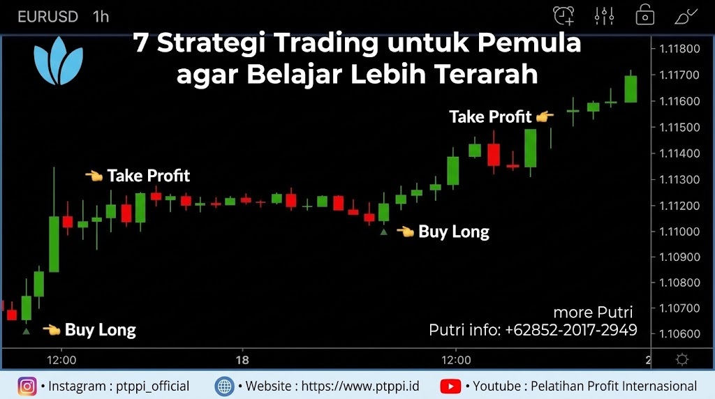 7 Strategi Trading untuk Pemula agar Belajar Lebih Terarah
