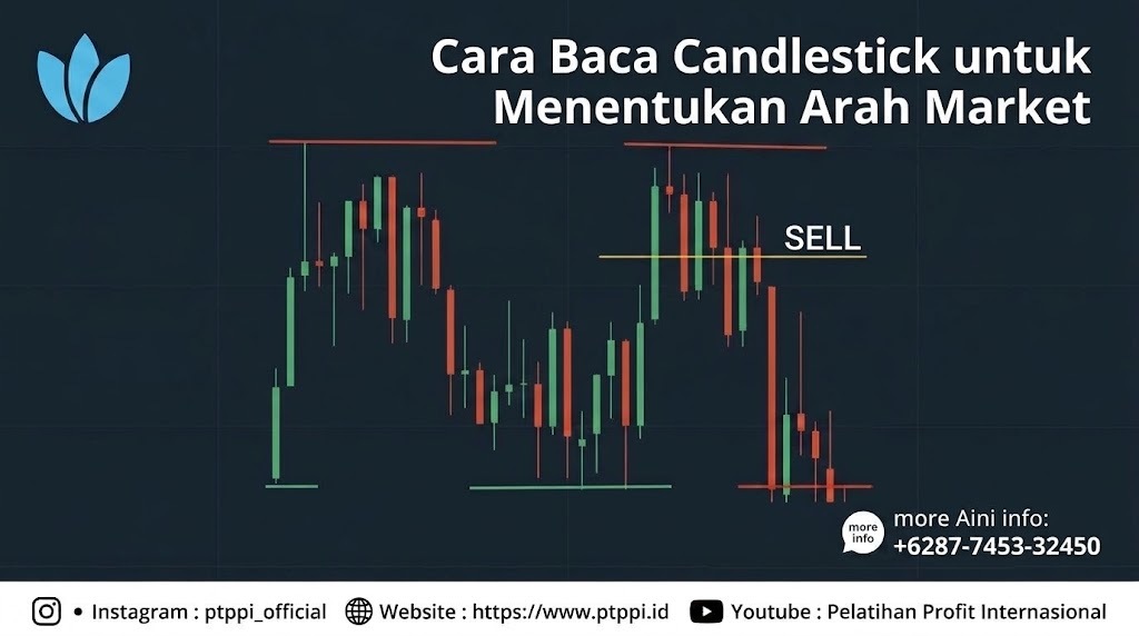 Cara Baca Candlestick untuk Menentukan Arah Market