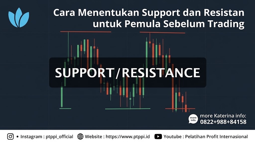 Cara Menentukan Support dan Resistan untuk Pemula Sebelum Trading