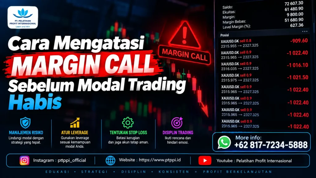 Cara Mengatasi Margin Call Sebelum Modal Trading Habis