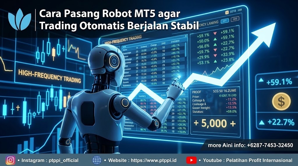 Cara Pasang Robot MT5 agar Trading Otomatis Berjalan Stabil