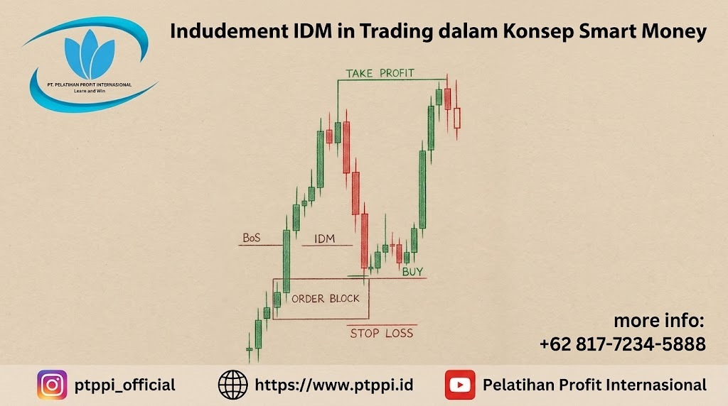 Inducement IDM in Trading dalam Konsep Smart Money