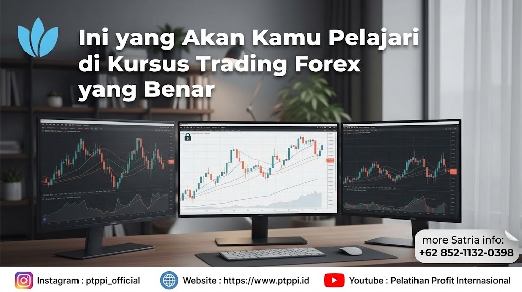 Ini yang Akan Kamu Pelajari di Kursus Trading Forex yang Benar