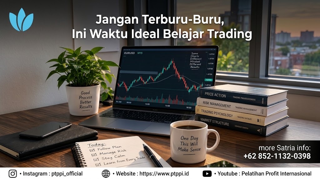 Jangan Terburu-Buru, Ini Waktu Ideal Belajar Trading