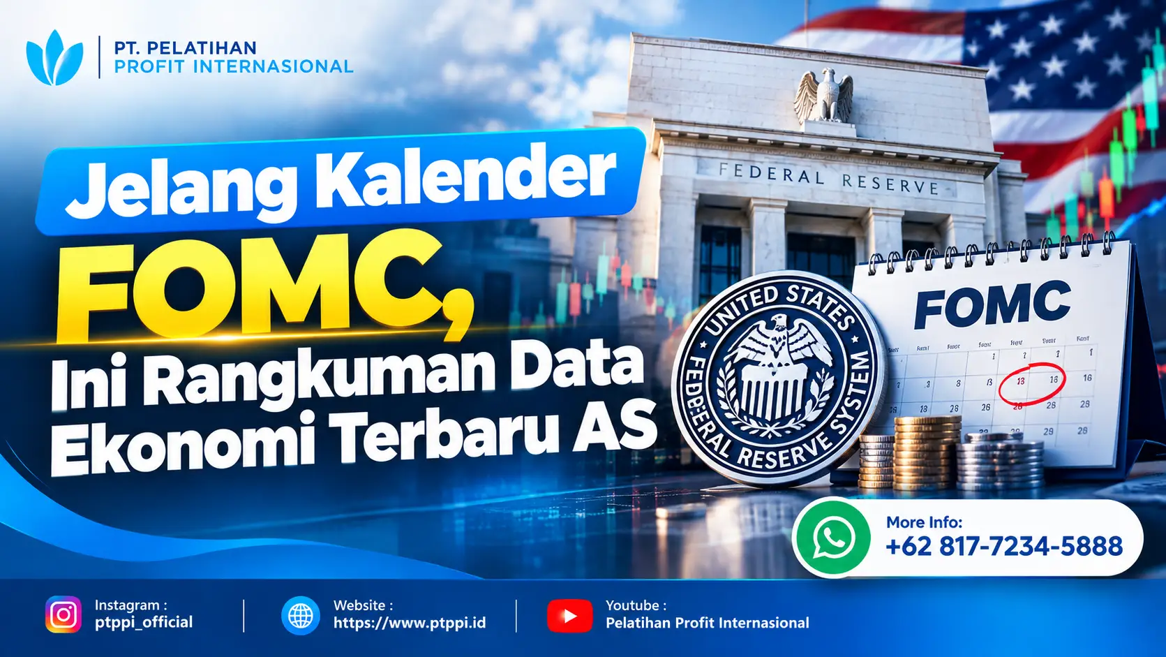 Jelang Kalender FOMC, Ini Rangkuman Data Ekonomi Terbaru AS