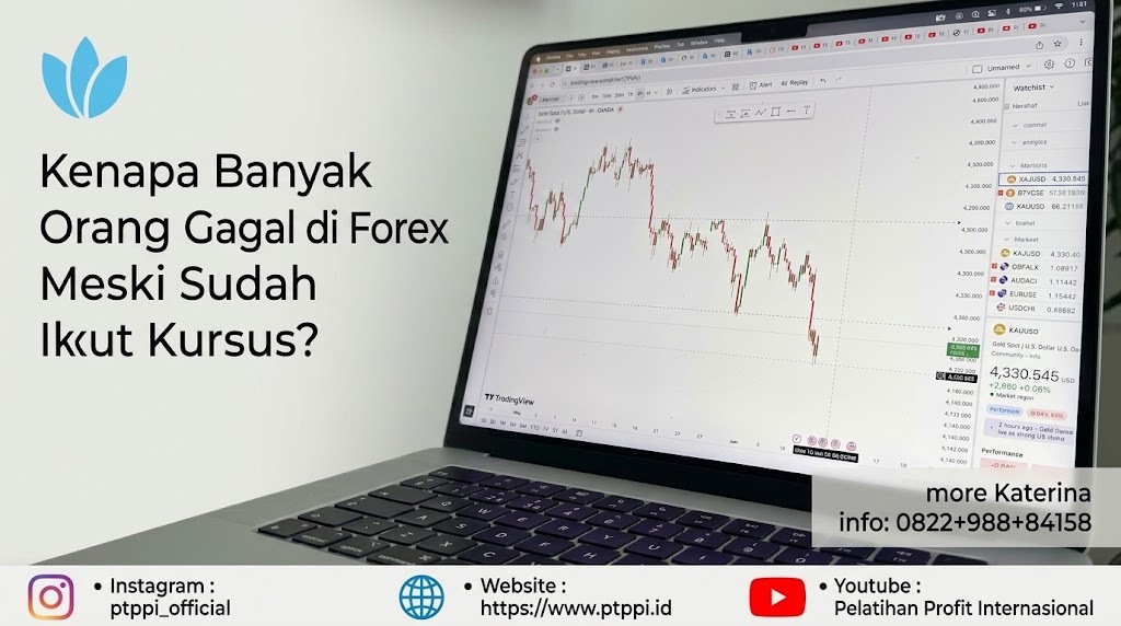Kenapa Banyak Orang Gagal di Forex Meski Sudah Ikut Kursus