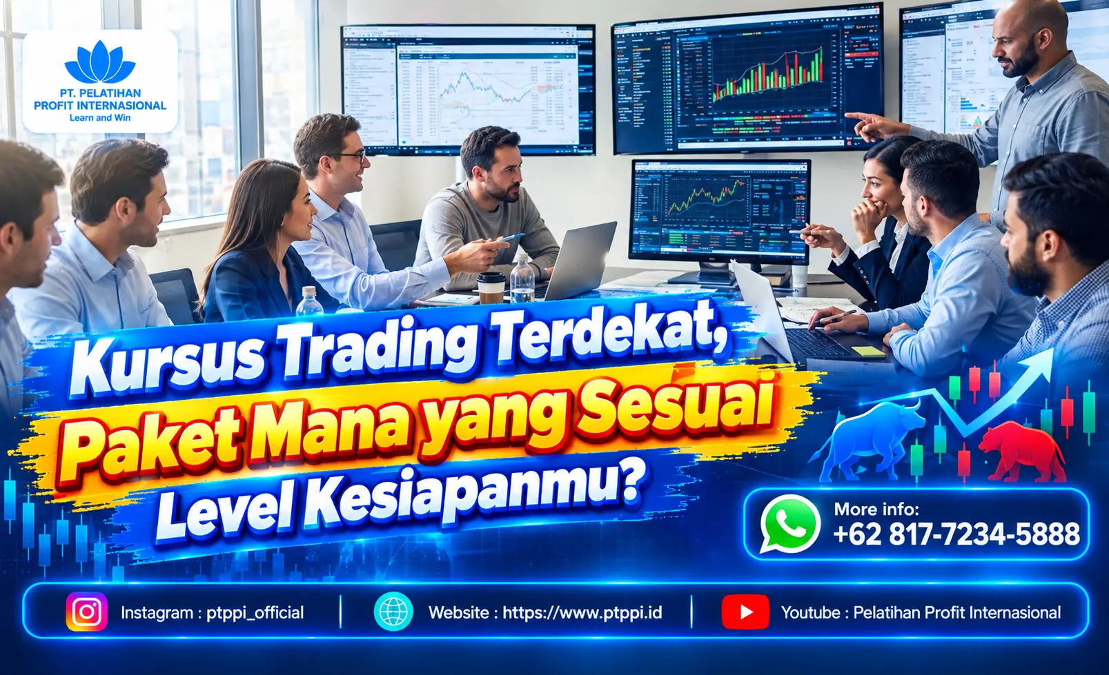 Kursus Trading Terdekat, Paket Mana yang Sesuai Level Kesiapanmu_