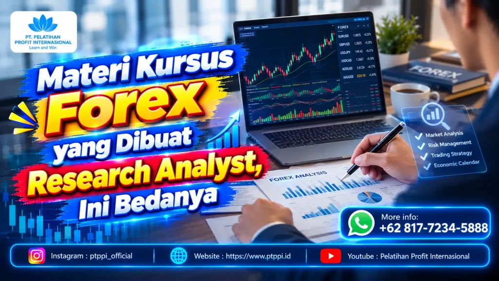 Materi Kursus Forex yang Dibuat Research Analyst, Ini Bedanya