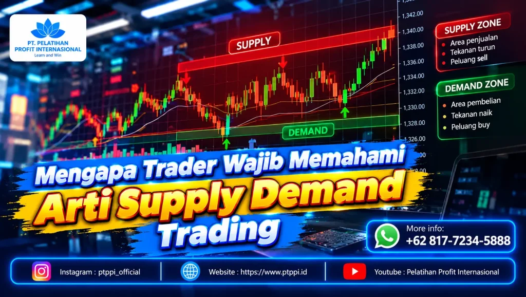 Mengapa Trader Wajib Memahami Arti Supply Demand Trading