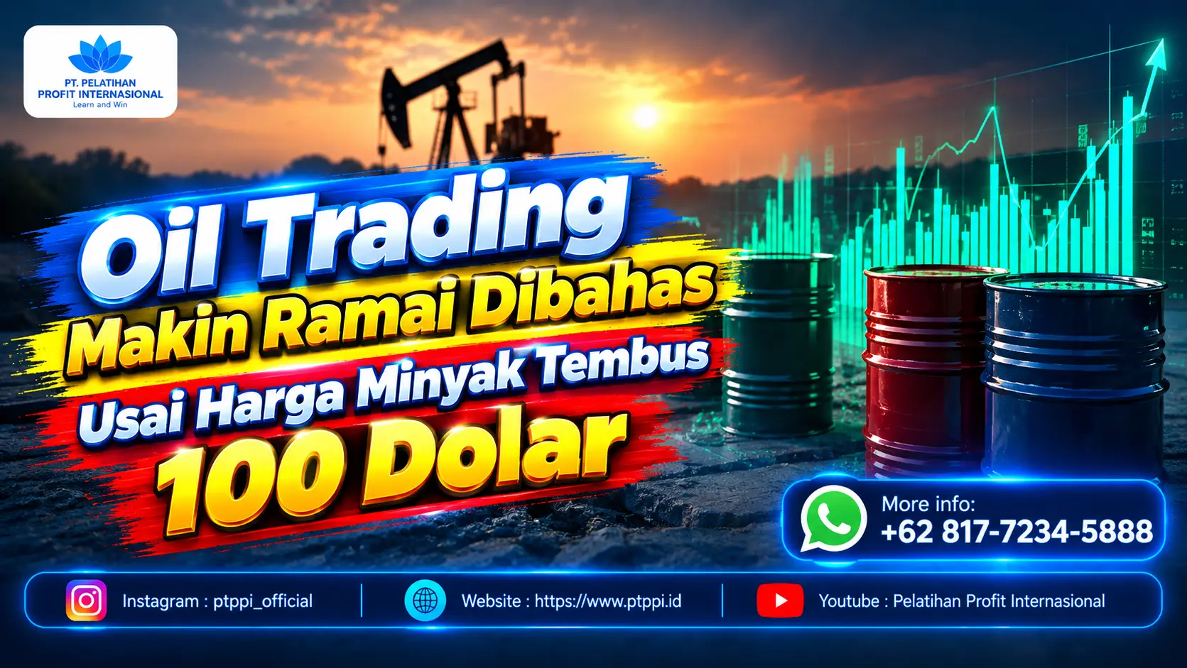 Oil Trading Makin Ramai Dibahas Usai Harga Minyak Tembus 100 Dolar