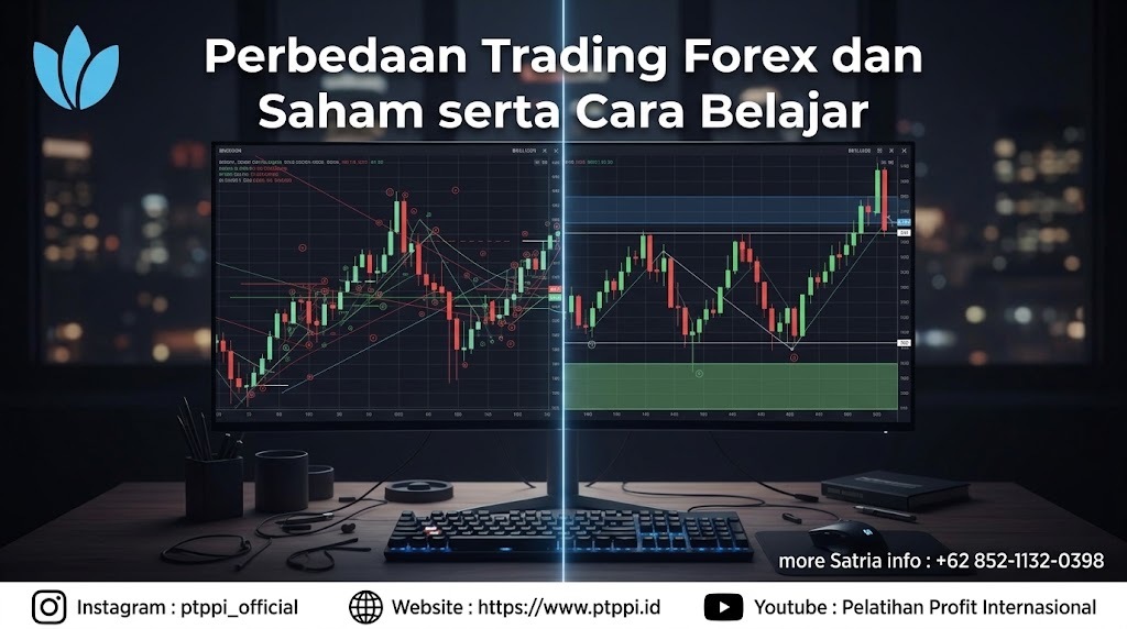 Perbedaan Trading Forex dan Saham serta Cara Belajar