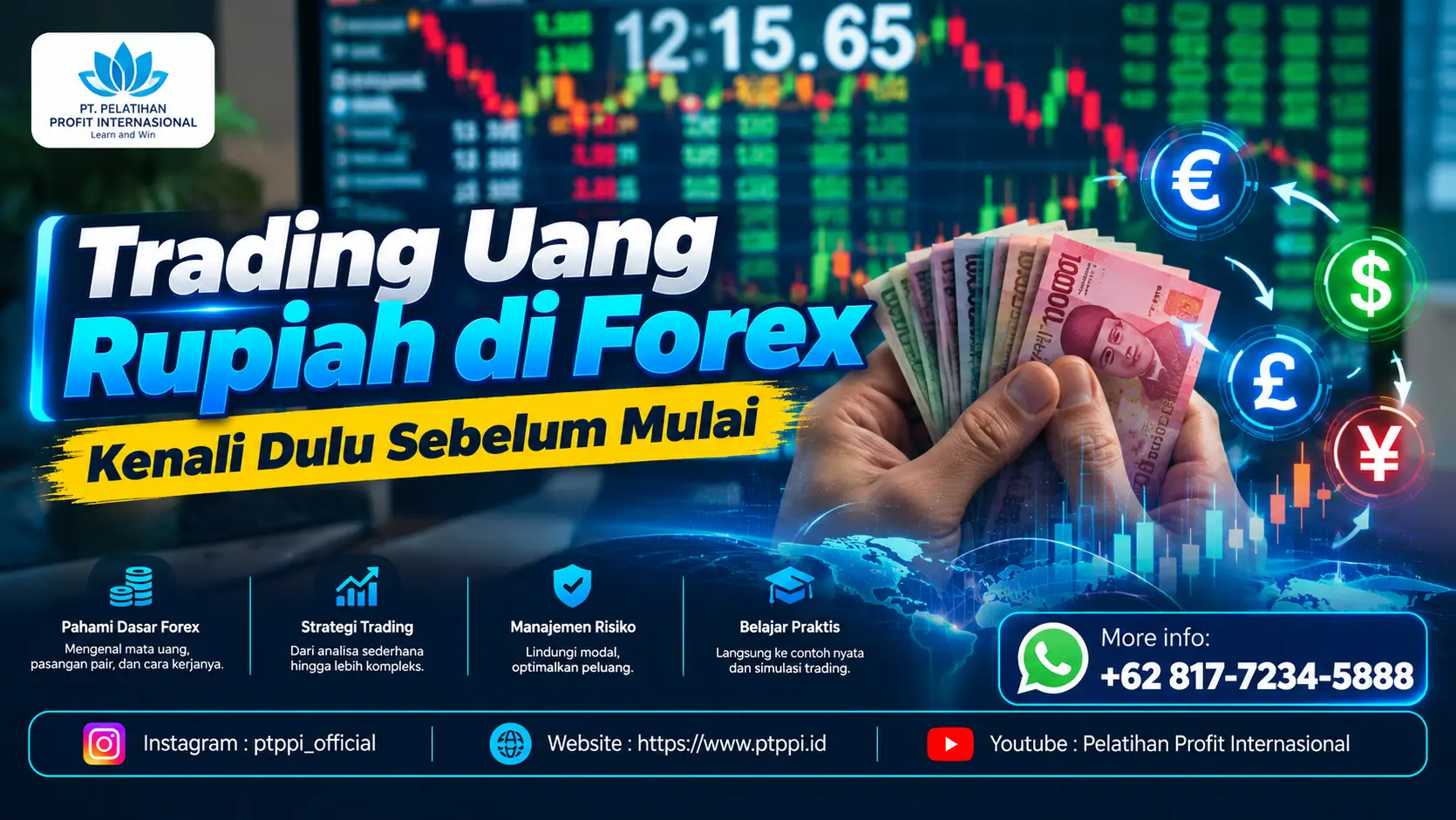 Trading Uang Rupiah di Forex, Kenali Dulu Sebelum Mulai