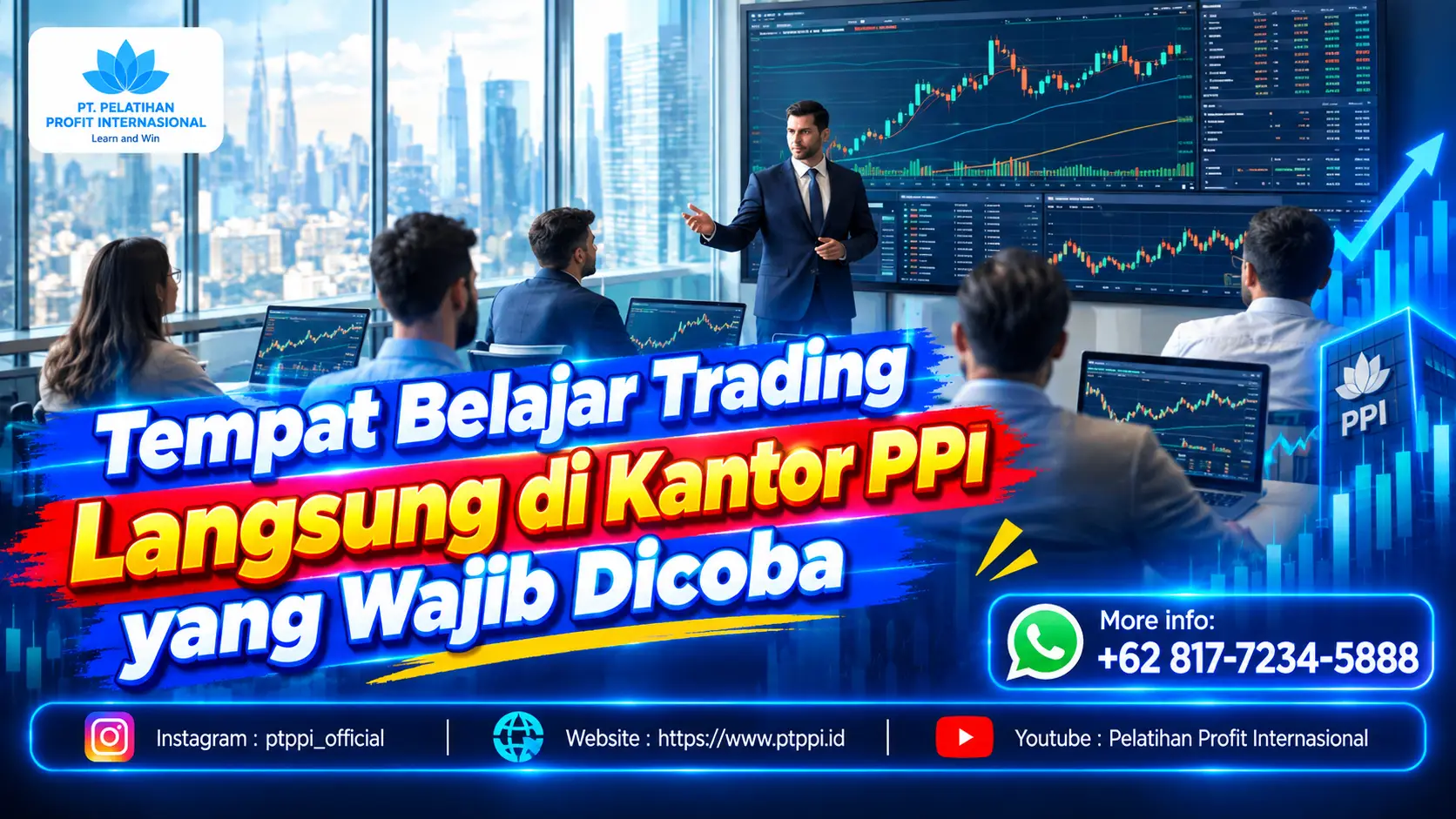 Tempat Belajar Trading Langsung di Kantor PPI yang Wajib Dicoba
