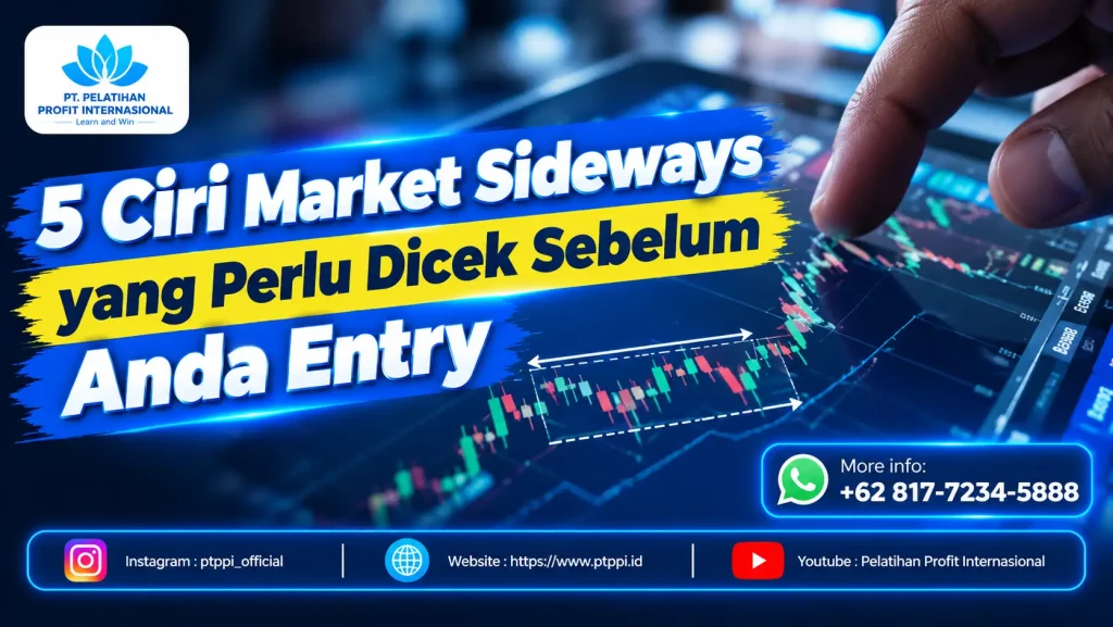 5 Ciri Market Sideways yang Perlu Dicek Sebelum Anda Entry