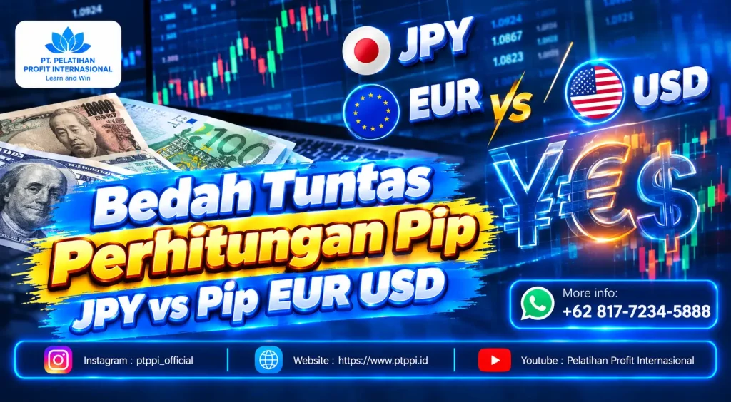Bedah Tuntas Perhitungan Pip JPY vs Pip EUR USD