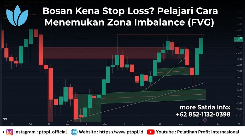 Bosan Kena Stop Loss Pelajari Cara Menemukan Zona Imbalance (FVG)
