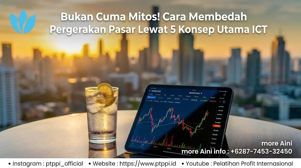 Bukan Cuma Mitos! Cara Membedah Pergerakan Pasar Lewat 5 Konsep Utama ICT