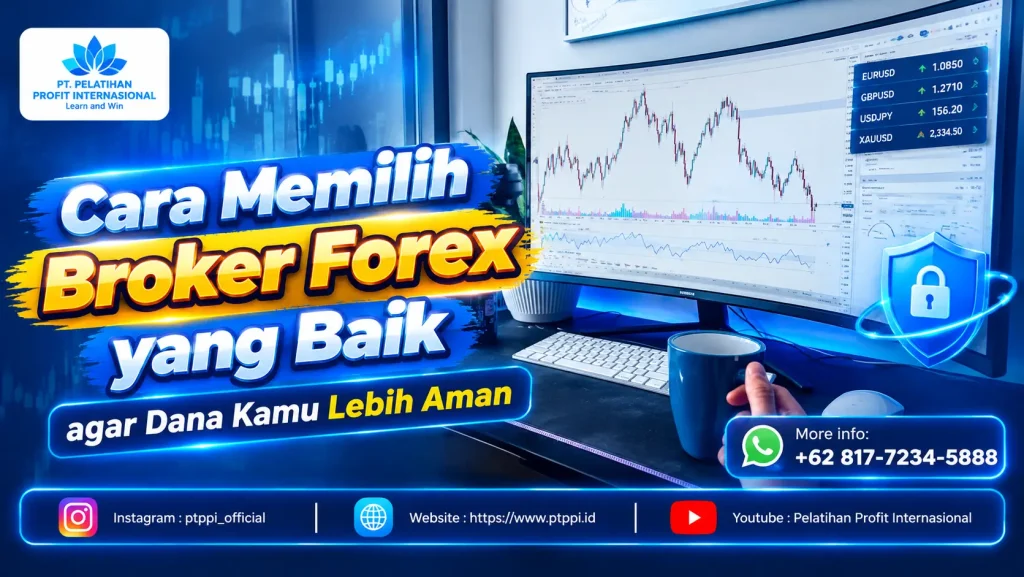 Cara Memilih Broker Forex yang Baik agar Dana Kamu Lebih Aman