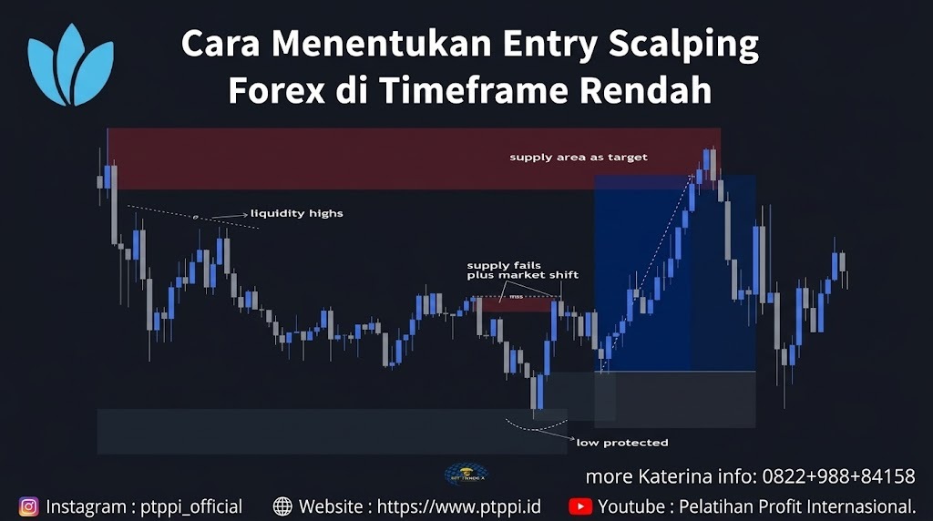 Cara Menentukan Entry Scalping Forex di Timeframe Rendah