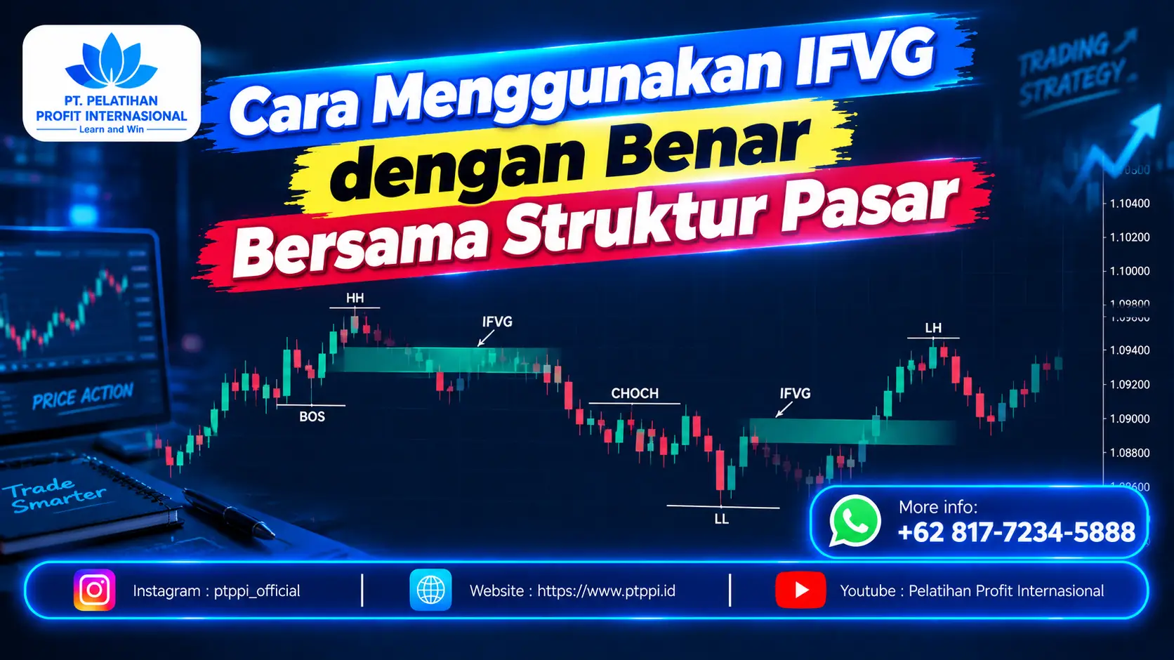 Cara Menggunakan IFVG dengan Benar Bersama Struktur Pasar